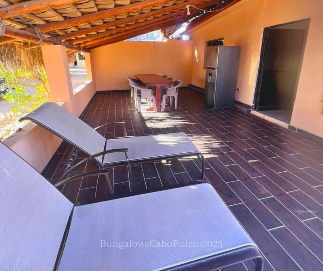 Bungalows Cabo Pulmo Bagian luar foto