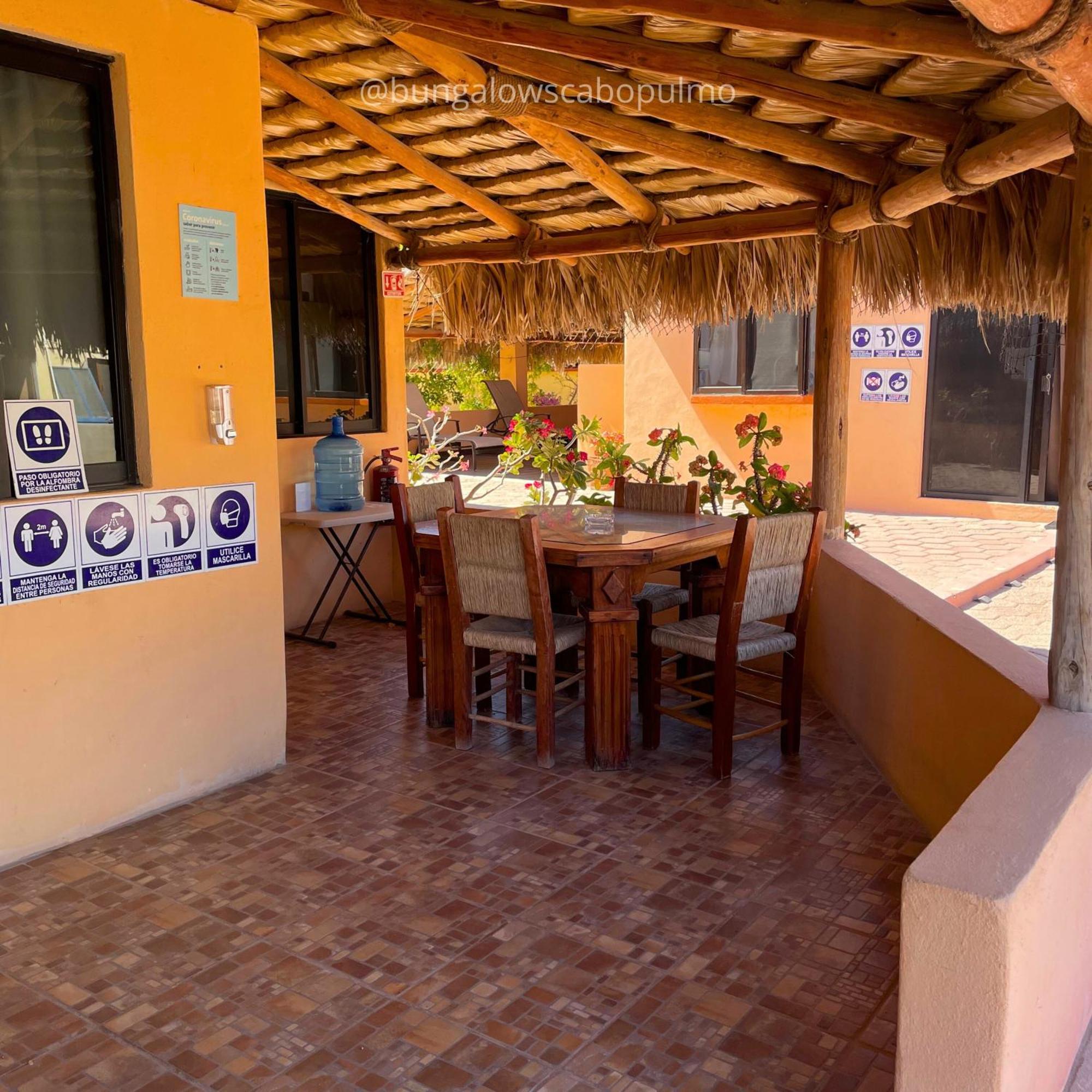Bungalows Cabo Pulmo Bagian luar foto
